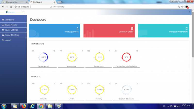 EtherpowerBox Plus_Desktop Web Interface 2