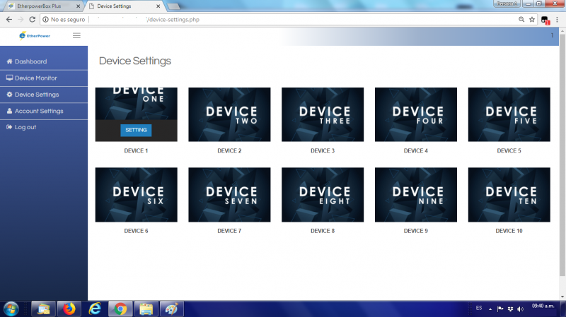 EtherpowerBox Plus_Desktop Web Interface 8