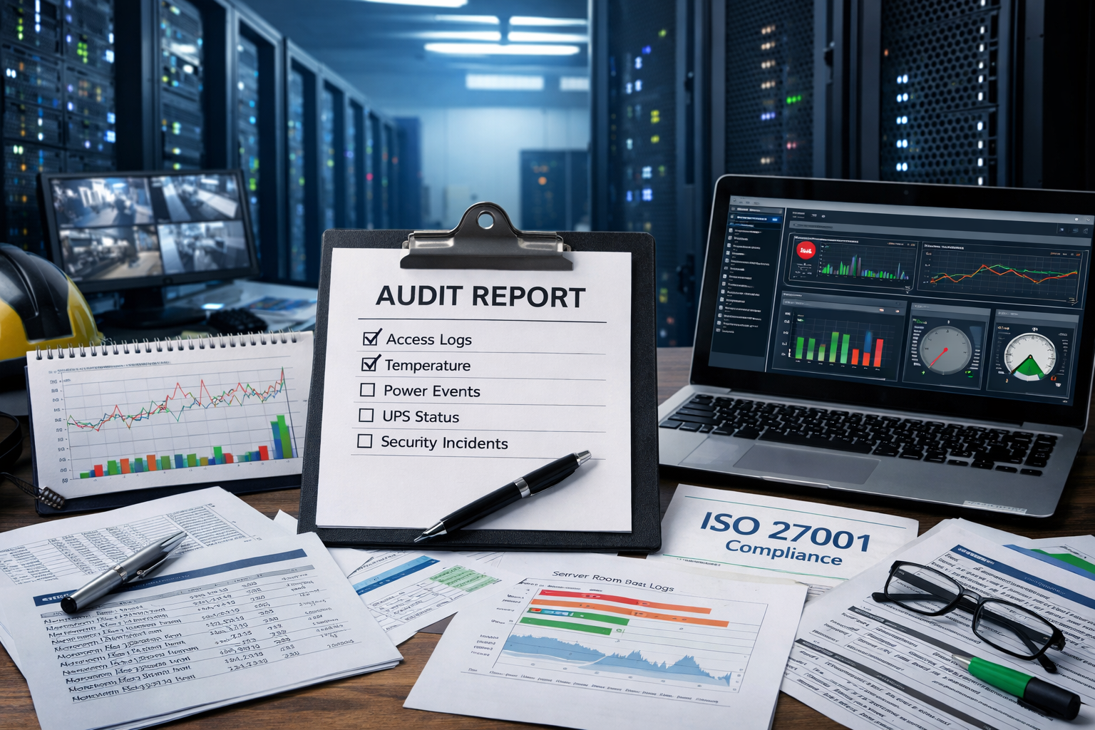 Auditoría y cumplimiento en datacenter